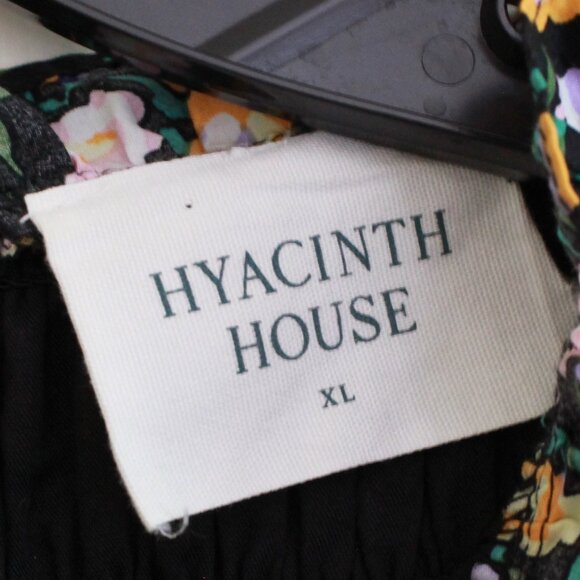 Tuckernuck Floral Midi Dress - Black and Multicolor - Picture 3 of 11